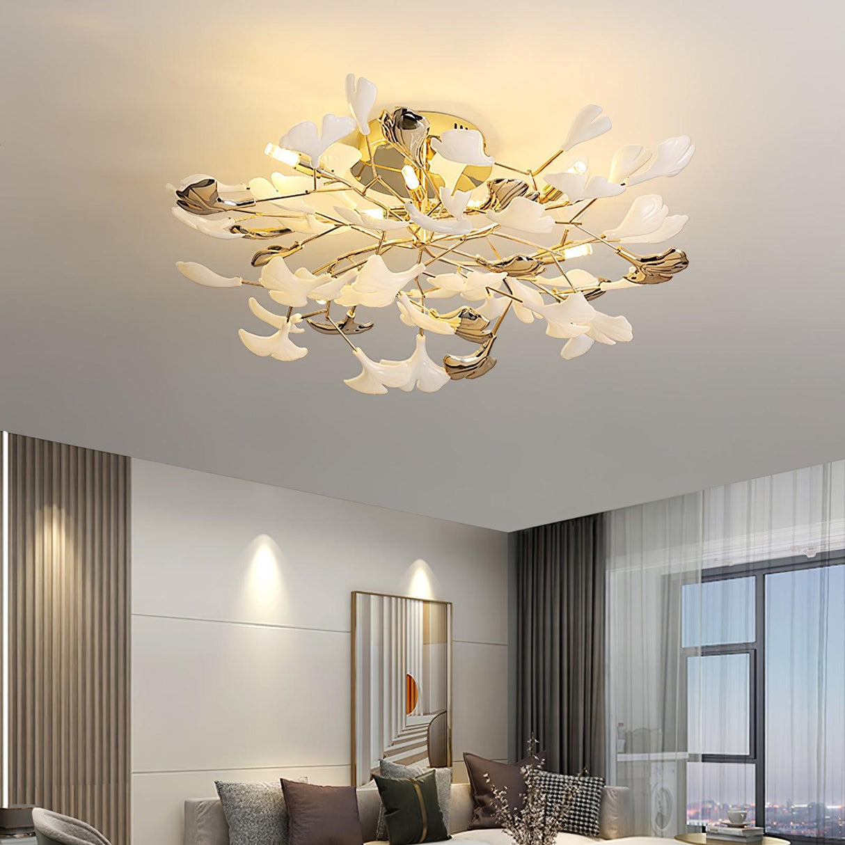 Gingko Rotating Ceiling Lamp