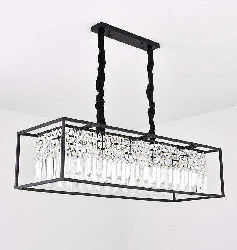 Irvin - Modern Glass Crystal Chandelier