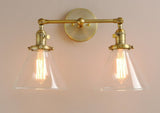 Two-Bulb Finley Vintage Wall Sconce