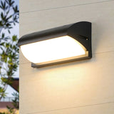 Curved LED Outdoor Wall Light