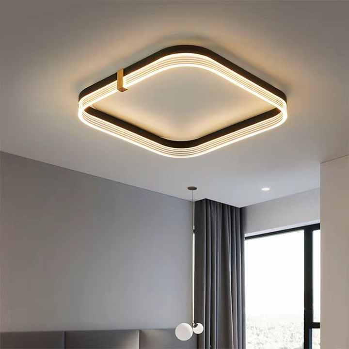 Creative LED Ceiling Lamp in a Minimalist Style for Bedroom, Dining Room