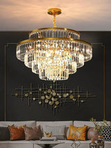 Modern Glass Crystal Chandelier