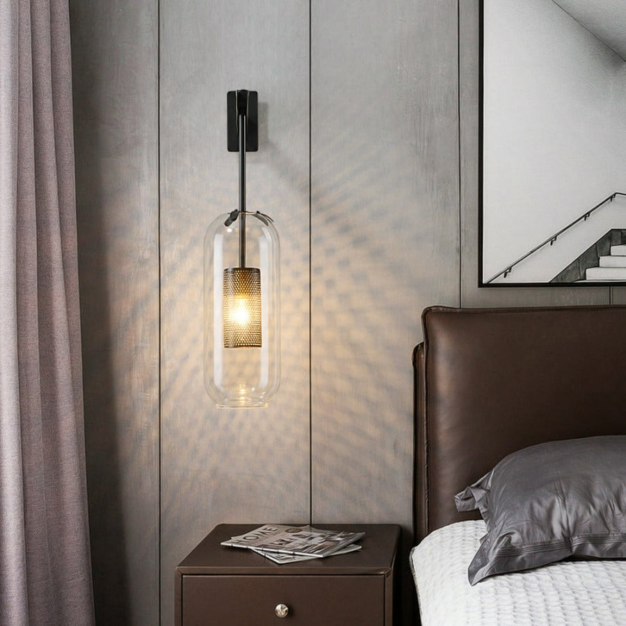 Otis - Modern Glass Wall Lamp