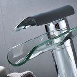 Glass Waterfall Faucet