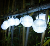 Solar Powered Outdoor Lantern String Lights