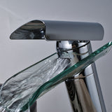 Glass Waterfall Faucet