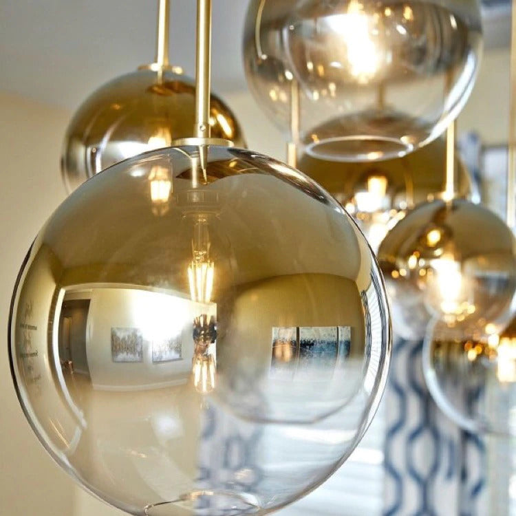 Modern Glass Globe Pendant Lights