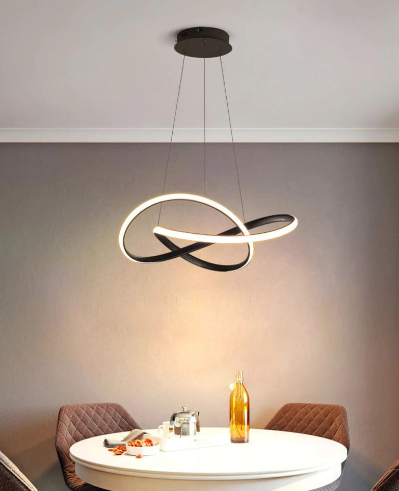 LED Ribbon Chandelier