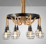 Vintage Rope Chandelier