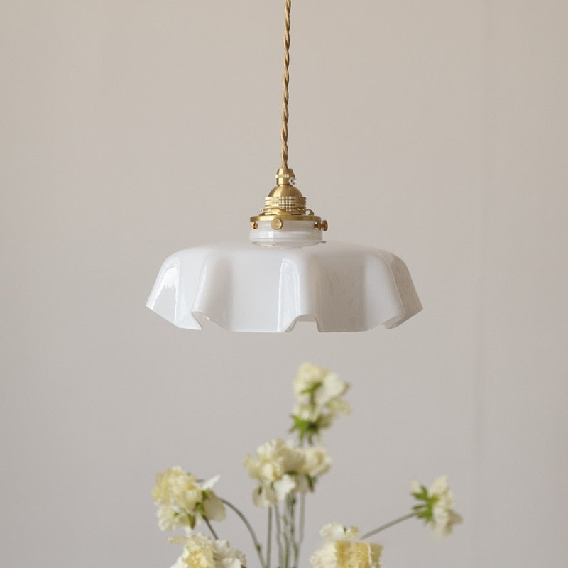 Glass Flower Ceiling & Pendant Lights