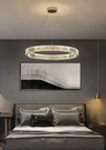 Harper - Modern Glass Crystal Ring Chandelier