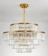 Modern Glass Crystal Chandelier