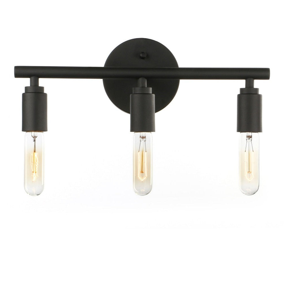 Modern Three-Bulb Vanity Light