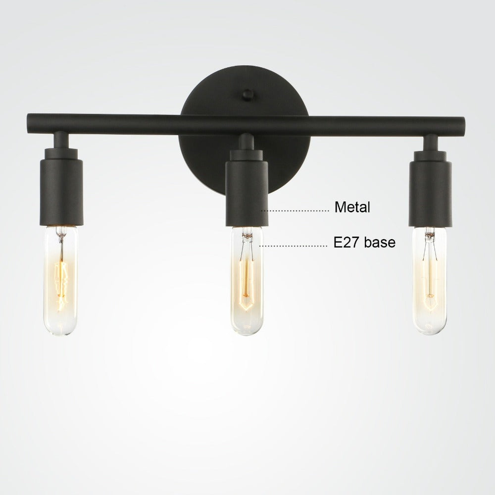 Modern Three-Bulb Vanity Light