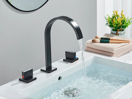 Modern Double Handle Basin Faucet