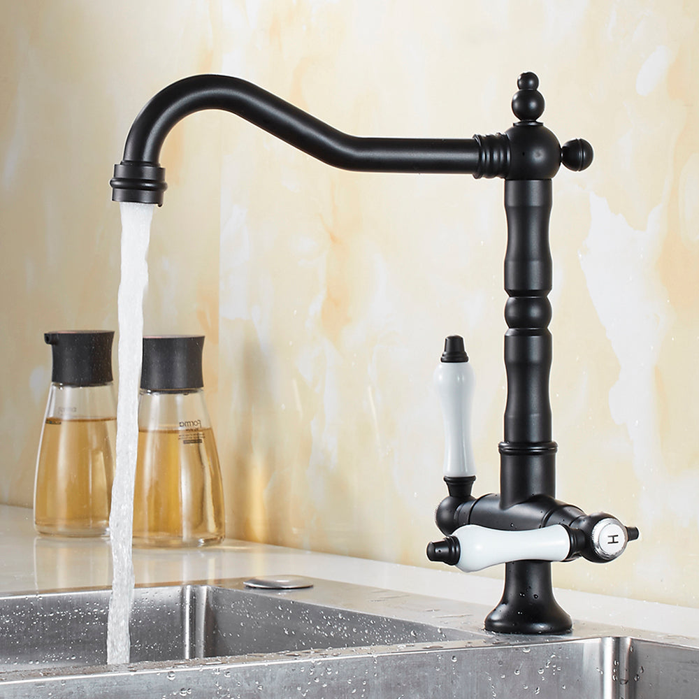 Vintage Brass Two-Handle Faucet