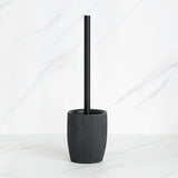 Cadiz Black Ribbed Luxury Bathroom Accessories