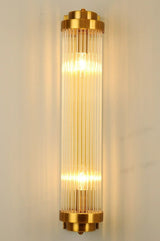 Modern Glass Column Wall Sconce