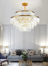 Modern Glass Crystal Chandelier