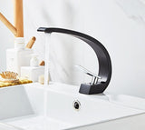 Modern Curved Bathroom Faucet