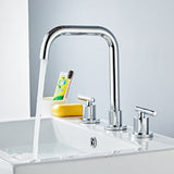 Theodore - Modern Three Hole Bathroom Faucet