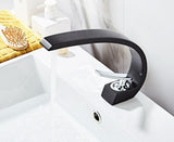 Modern Curved Bathroom Faucet