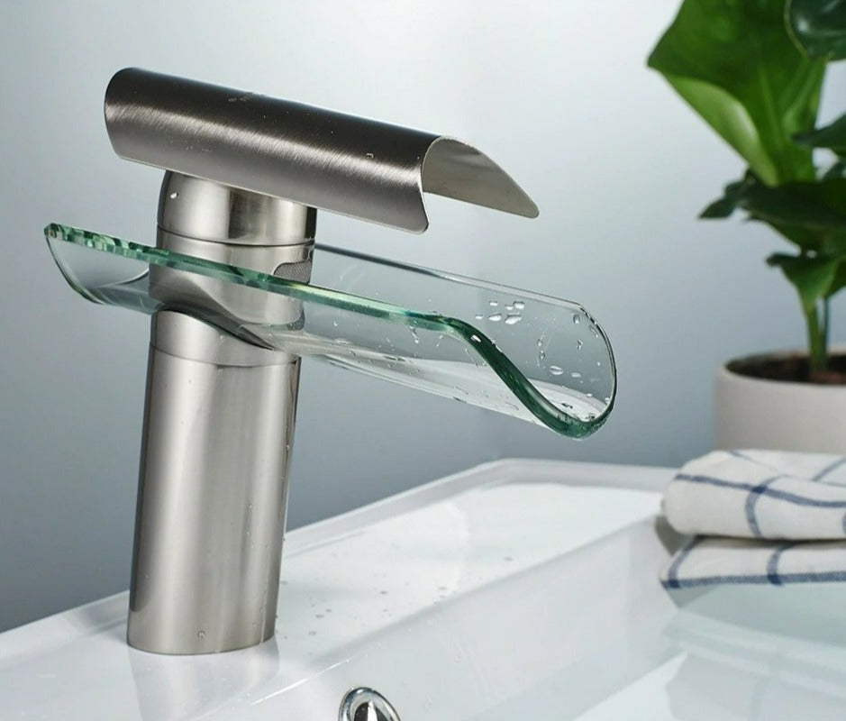 Glass Waterfall Faucet