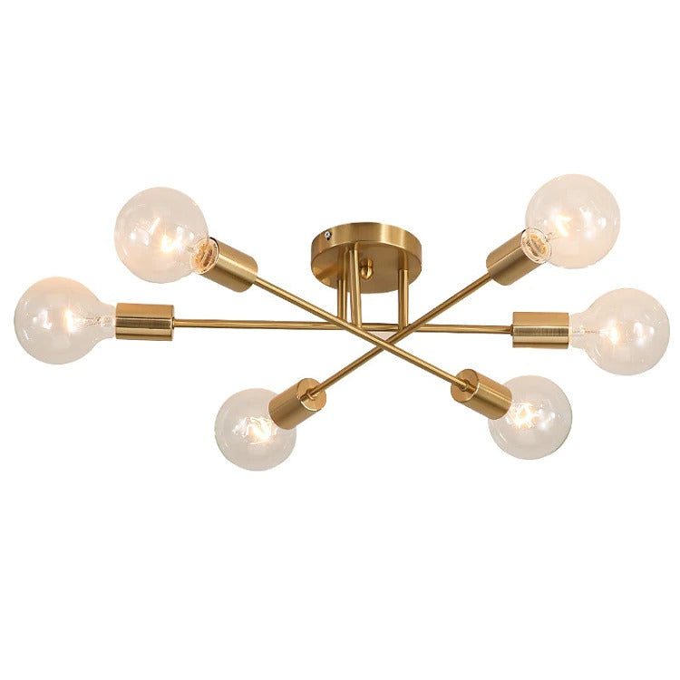 Sputnik - Modern Multi-Bulb Light Fixture