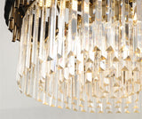 Ceriale | Grand Black Modern Crystal Ceiling Chandelier