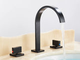 Modern Double Handle Basin Faucet