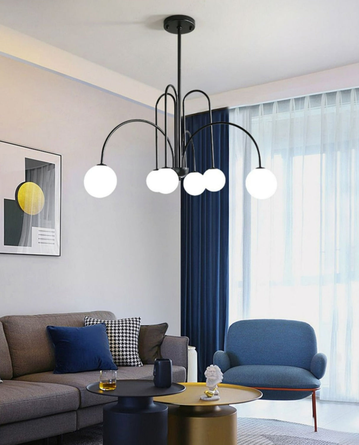 Radcliff - Modern Multi-Bulb Chandelier