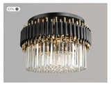 Ceriale | Grand Black Modern Crystal Ceiling Chandelier