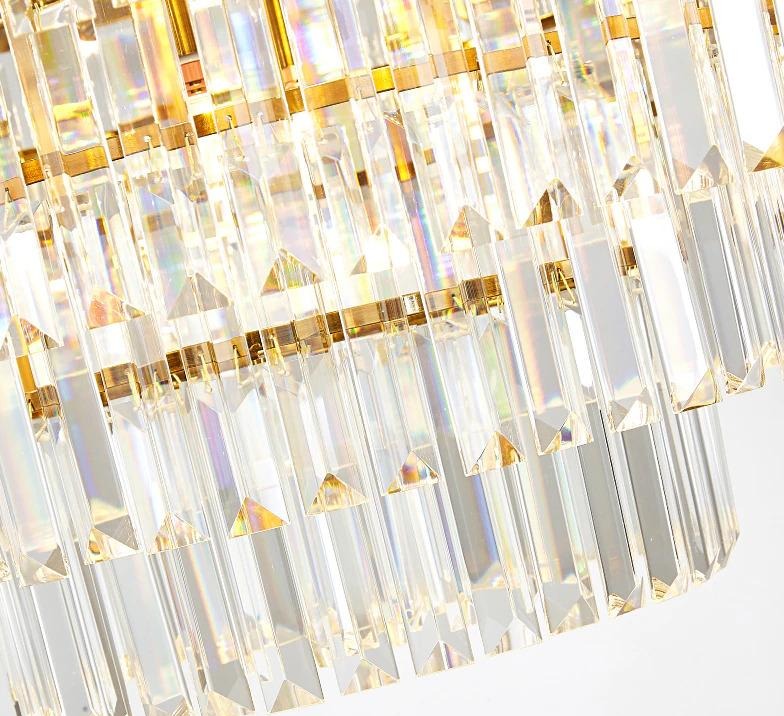 Modern Glass Crystal Chandelier