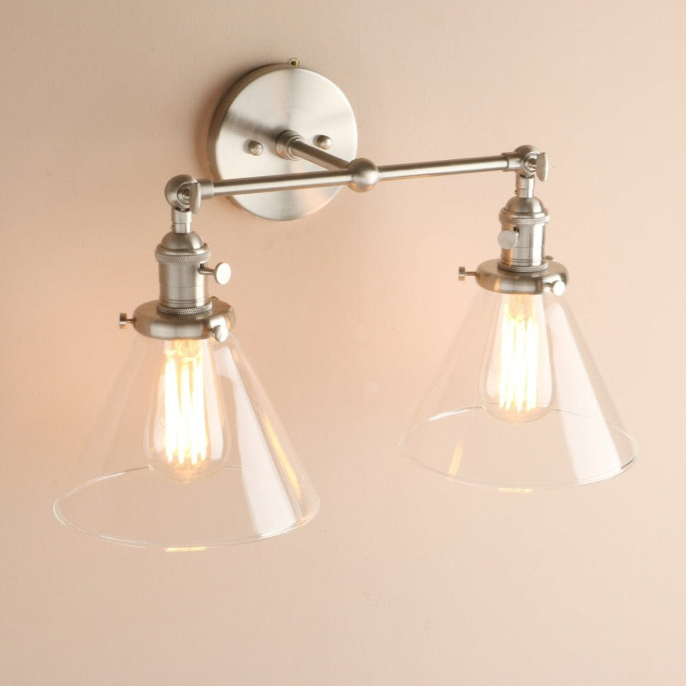 Two-Bulb Finley Vintage Wall Sconce