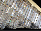 Borghetto Santo Spirito | Chic Gold Square Crystal Chandelier