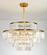 Modern Glass Crystal Chandelier