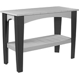 LuxCraft Outdoor Poly Island Buffet Table