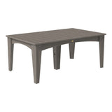 LuxCraft Poly Island Dining Table (44" x 72" Rectangular)