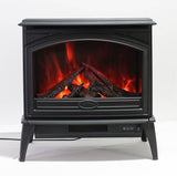 Sierra Flame Cast Iron Freestand Electric Fireplace