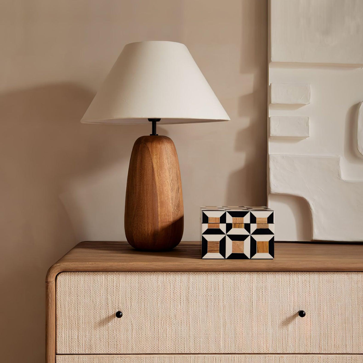 Irving Wood Table Lamp