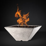 Slick Rock Concrete Ridgeline Series 29-Inch Square Fire Pit KRL29S