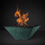 Slick Rock Concrete Ridgeline Series 29-Inch Square Fire Pit KRL29S