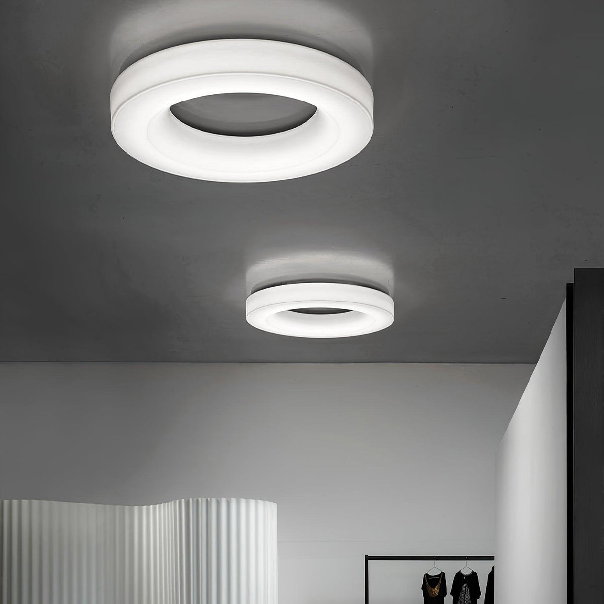 Knock Out Ceiling Light