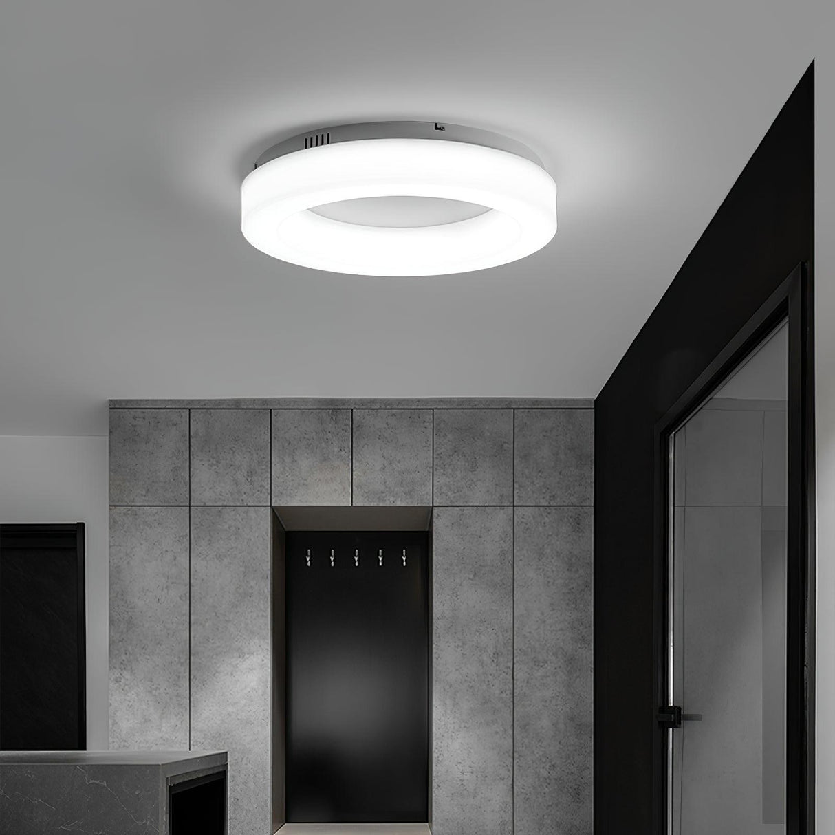 Knock Out Ceiling Light