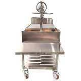 Tagwood BBQ Double Argentine Santa Maria Wood Fire & Charcoal Grill | BBQ24SS - OPEN FIRE COOKING