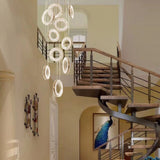 Baveno | Hanging Crystal Lighting for Staircase