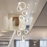 Baveno | Hanging Crystal Lighting for Staircase