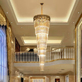 Belvédère | Royal Long Crystal Chandelier For Staircase