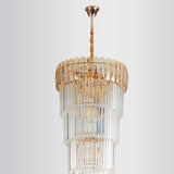 Belvédère | Royal Long Crystal Chandelier For Staircase