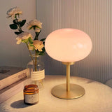 Marshmallow Brass Table Lamp